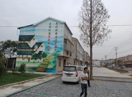 衡东墙绘的制作流程
