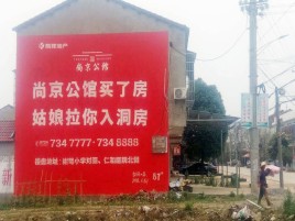 衡东墙体广告在乡镇、农村市场的媒体优势