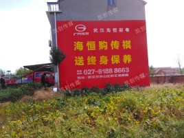 衡东墙体广告影响褪色的因素