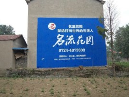 衡东农村墙体广告的长尾效应