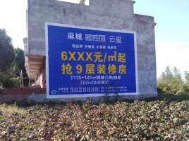 衡东墙体广告的好处