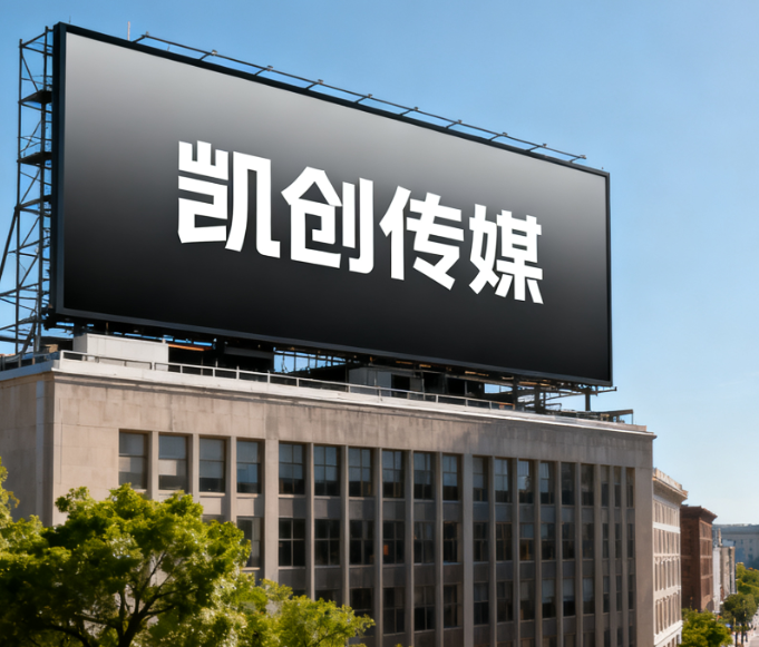 衡东户外广告牌的设计与制作