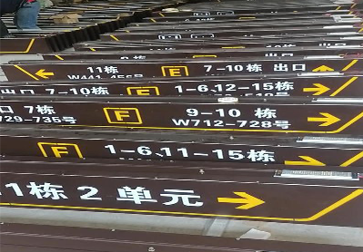 衡东广告标识中，常见的几种安装方式。