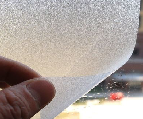 衡东玻璃门外面粘广告用什么材料好？